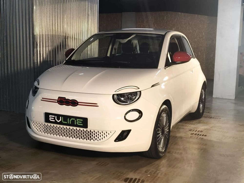 Fiat 500e 23,8kWh Red - 4
