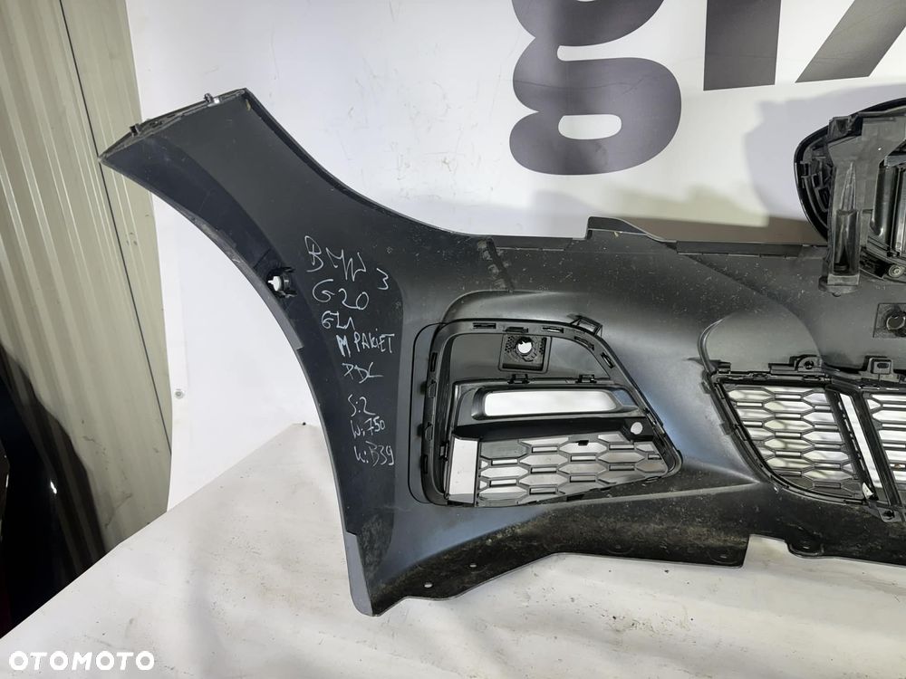 BMW 3 G20 G21 M Pakiet Zderzak Przód Przedni B39 PDC 8069346 18-22 - 14