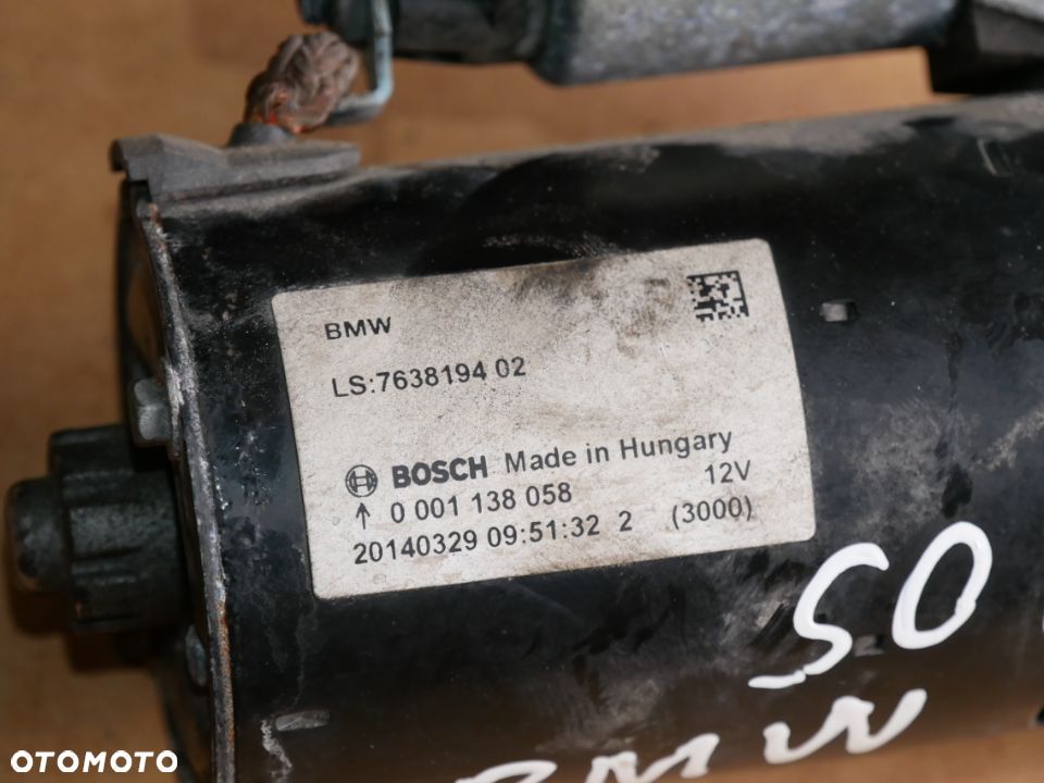 ROZRUSZNIK BMW 428I 2.0B 14' 763819402 0001138058 - 3