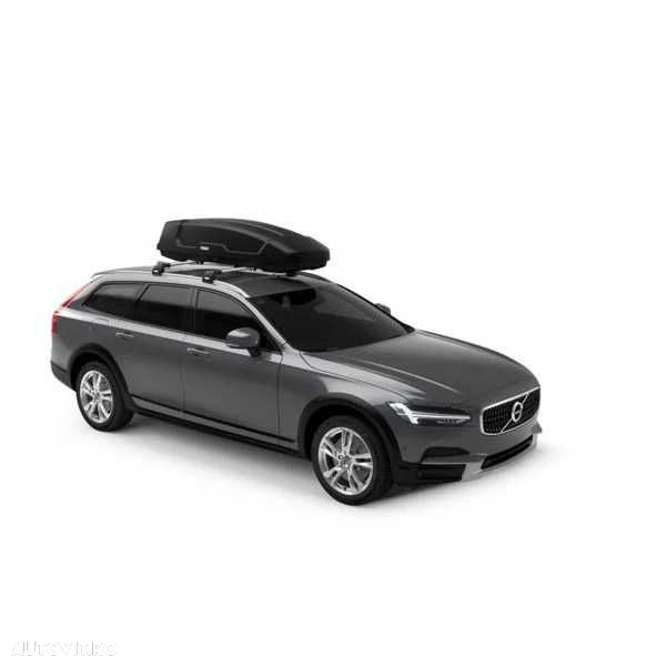Cutie portbagaj Thule Force XT Sport Negru Mat, 190x63x42.5cm - 3