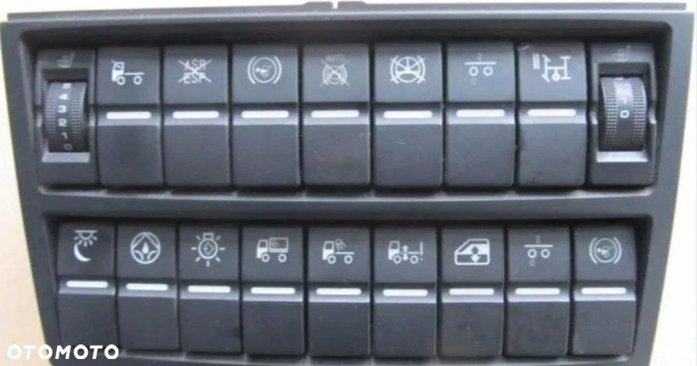 PRZEŁĄCZNIKI PRZYCISKI Z KABINY MAN TGS TGX - 1