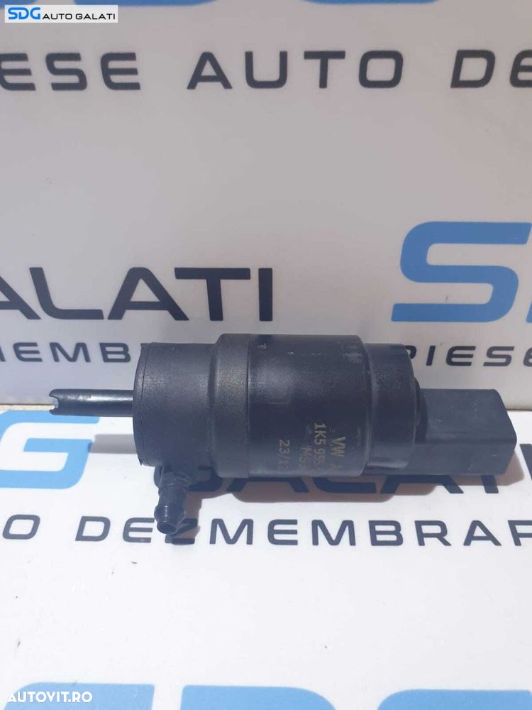 Pompa Pompita Motoras Vas Stropgel Lichid Parbriz Volkswagen Passat B6 2005 - 2010 Cod 1K5955651 [D0678] - 1