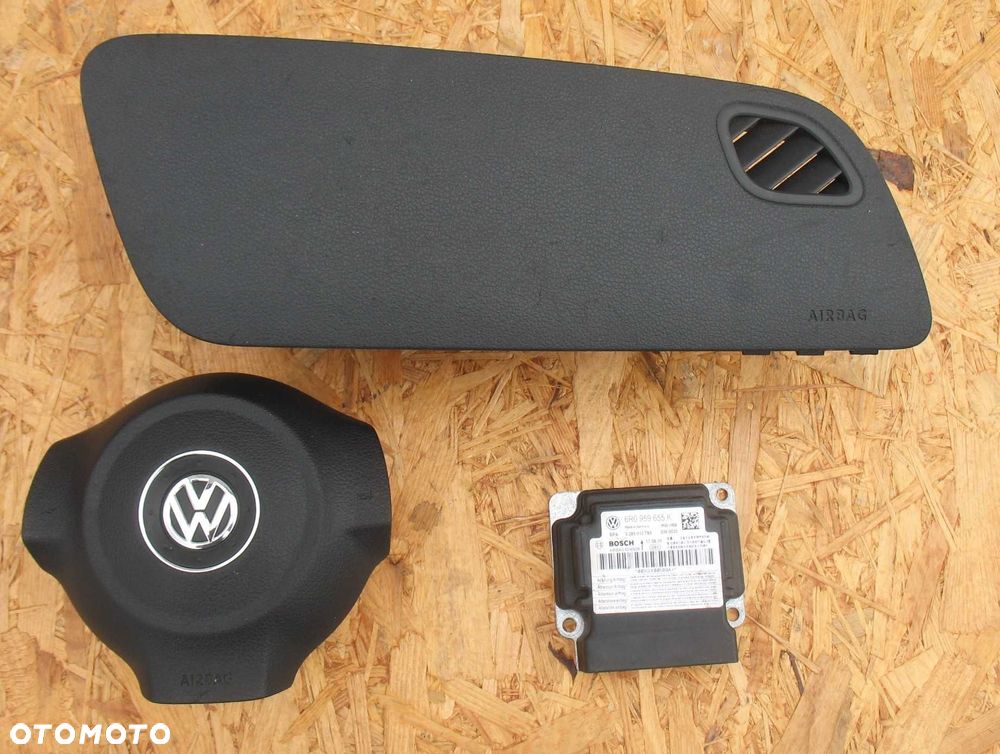 VW Polo 5 V 6R poduszki powietrzne Airbag komplet