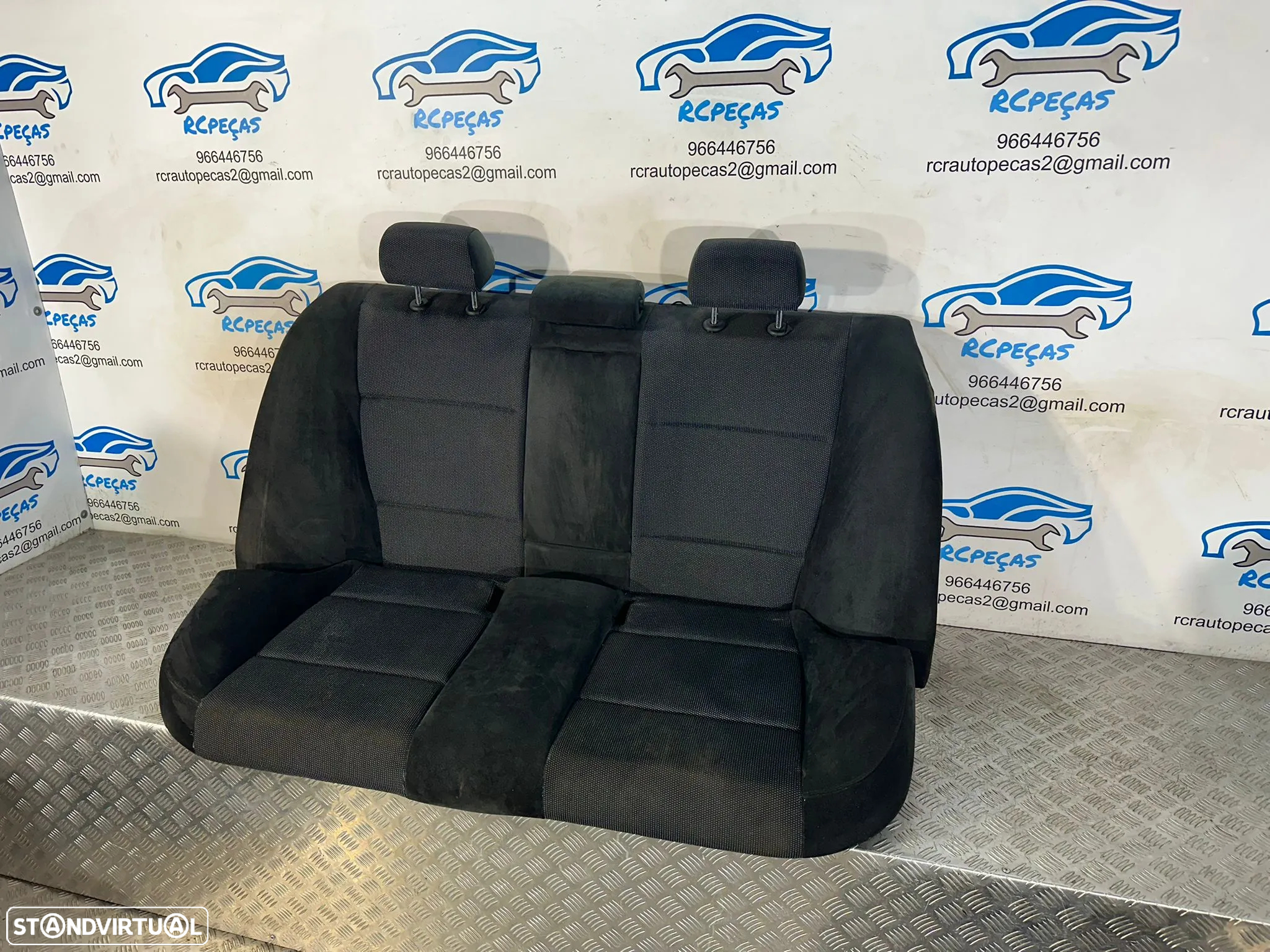 Conjunto Bancos Pack M Alcantara Tecido BMW Serie 3 E90 Sedan 2004 - 2013 - 7
