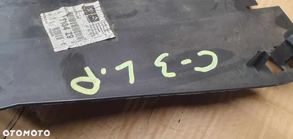 Kierownica powietrza lewa lewy przód Citroen C3 9680096480 - 6