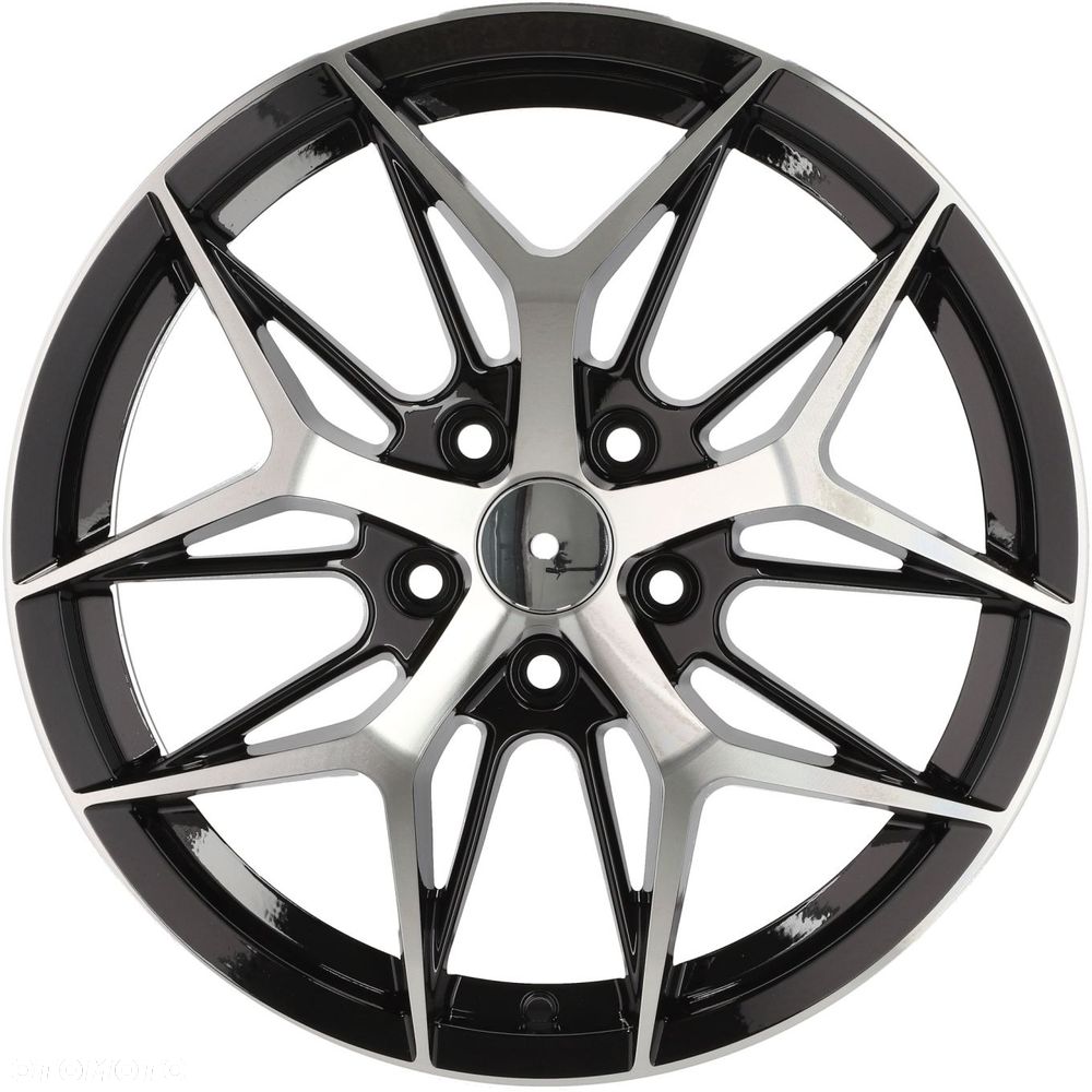 4x Felgi 17 m.in. do SKODA Fabia Kamiq Praktik Rapid Roomster Scala VW Polo T-Cross - FBX114 - 7