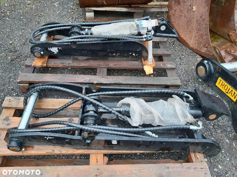 Kciuk do koparki pazur chwytak hak chwytający łapa dociskowa hydrauliczna fi45 NOWA - 1