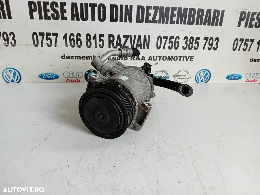 Compresor Clima Vw Golf 6 Passat B7 Touran Seat Leon Skoda Octavia 1.6 Benzina Motor CHG 1K0820859T - 1