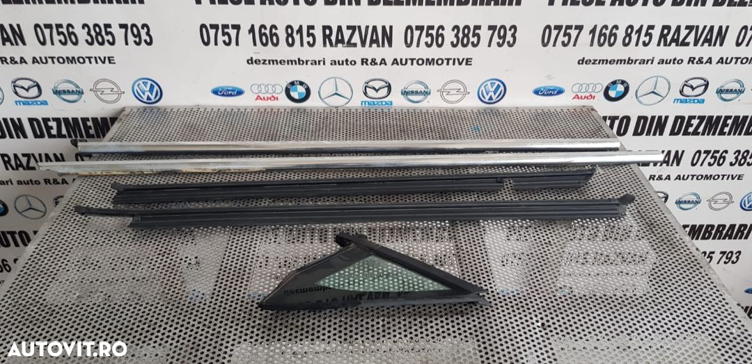 Ornament Crom Cheder Geam Mic Dreapta Fata Spate VW Passat B8 Break - 2