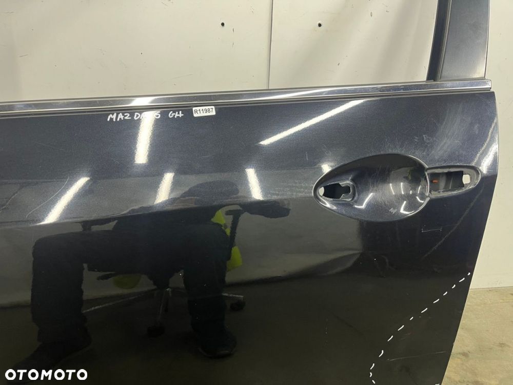 Drzwi Mazda 6 GH 2 II 07-12r. lewe przednie lewy przód GS1D59010 - 5
