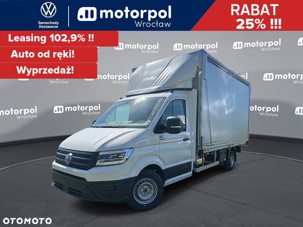 Volkswagen Crafter SKRZYNIA+PLANDEKA z burtofiraną/35 Poj. Kab./2.0BiTDI 163KM - 1