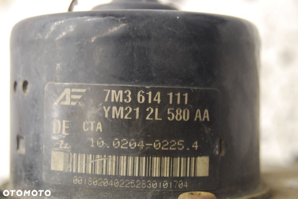POMPA ABS + STEROWNIK 7M3614111 7M3907379B SEAT ALHAMBRA LIFT 1.9 TDI VW SHARAN 00-10 - 4