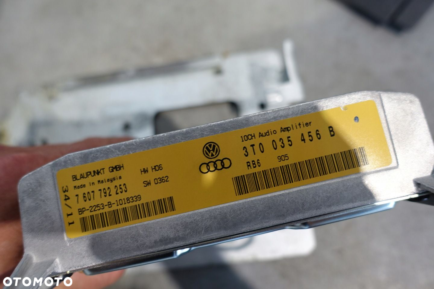 VW BEETLE 5C ZESTAW NAGŁOŚNIENIE FENDER - 7