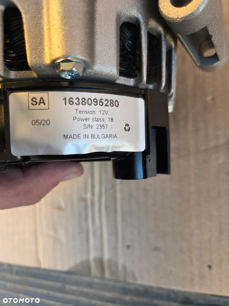 Alternator Mercedes 2.2 CDi 3.5 OM651 E C-klasa Sprinter Vito Viano CLS W204 W212 1638095280 - 7