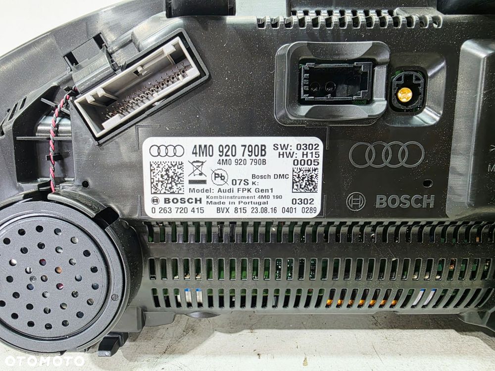 LICZNIK ZEGARY WYŚWIETLACZ VIRTUAL COCKPIT AUDI Q7 4M 4M0920790B - 7