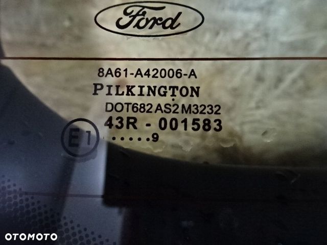 KLAPA TYLNA BAGAŻNIKA FORD FIESTA MKVII MK7 08-12 - 2