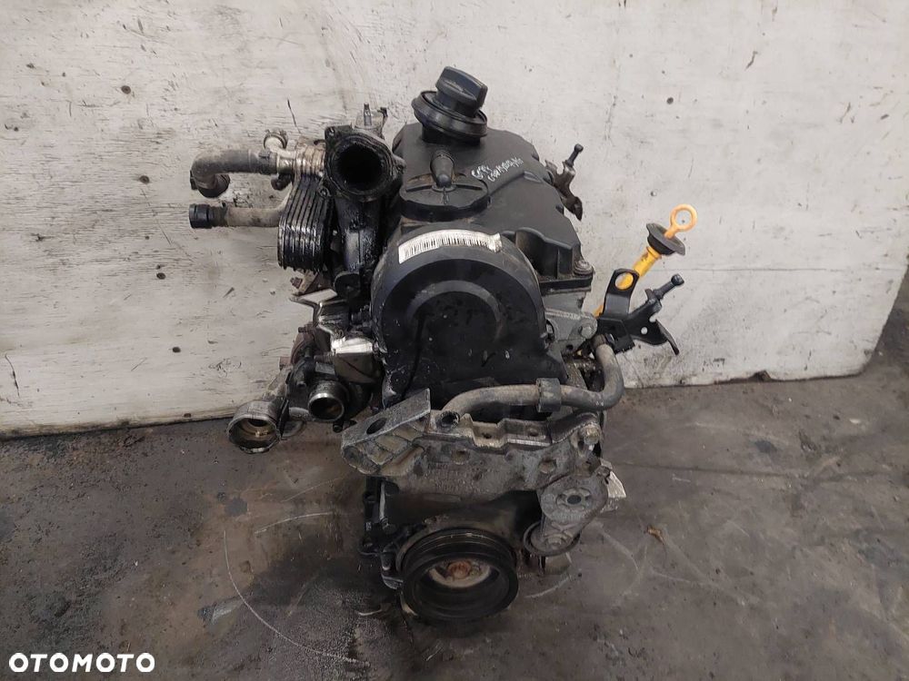 SILNIK UKŁAD WTRYSKOWY TURBINA GOLF JETTA V BXE 1.9 TDI 105 KM 330t km - 5