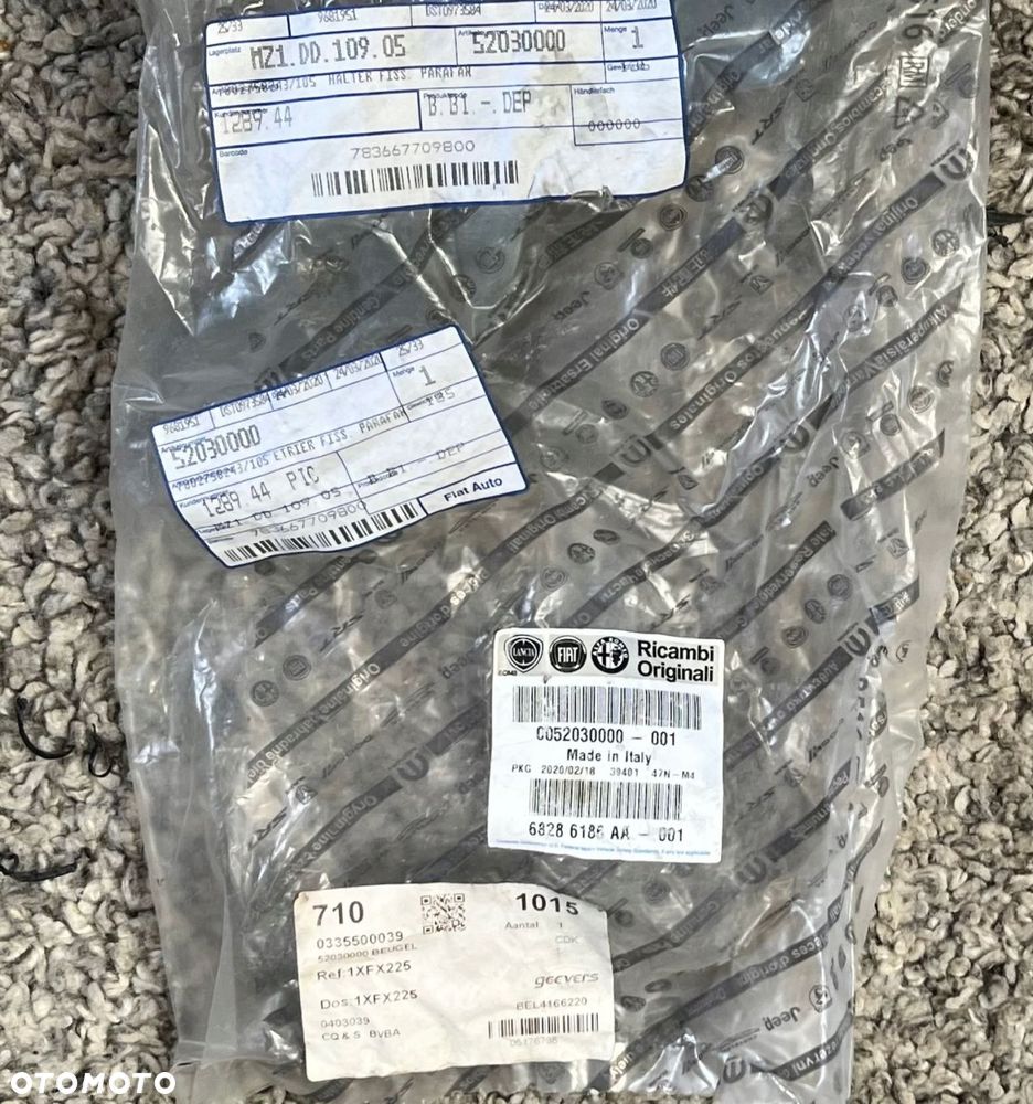 mocowanie zderzaka prawe 622200007r renault scenic iii - 1
