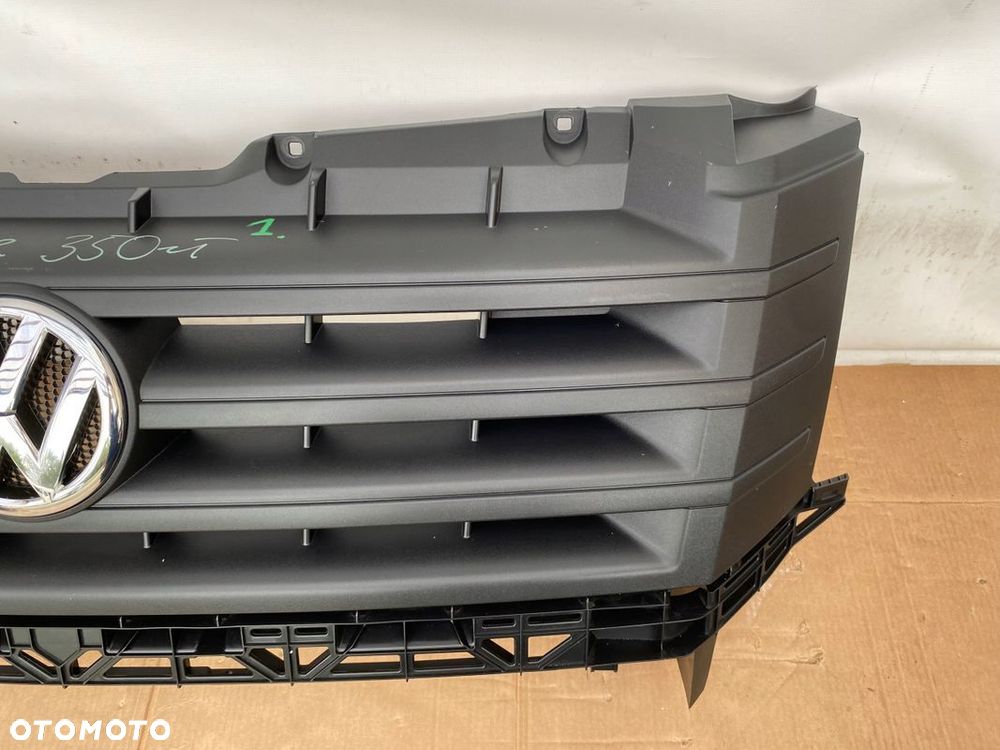 VW CRAFTER LIFT 2011- ATRAPA GRILL EMBLEMAT CHROM ORYGINALNA 2E0853653 - 4