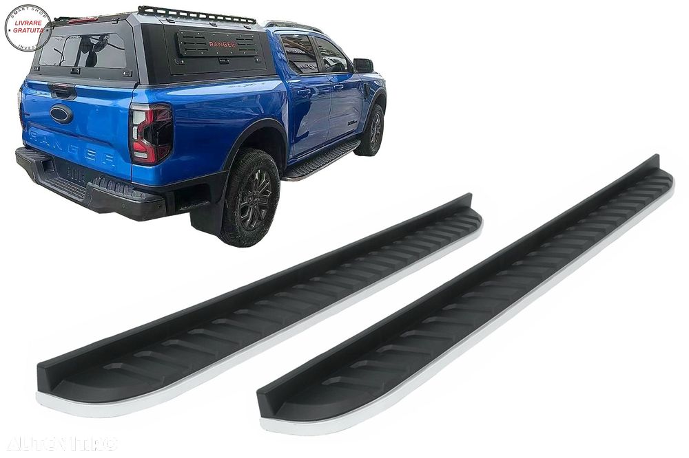 Praguri trepte laterale Ford Ranger T6 Cabina Dubla (2011-2020)- livrare gratuita - 1