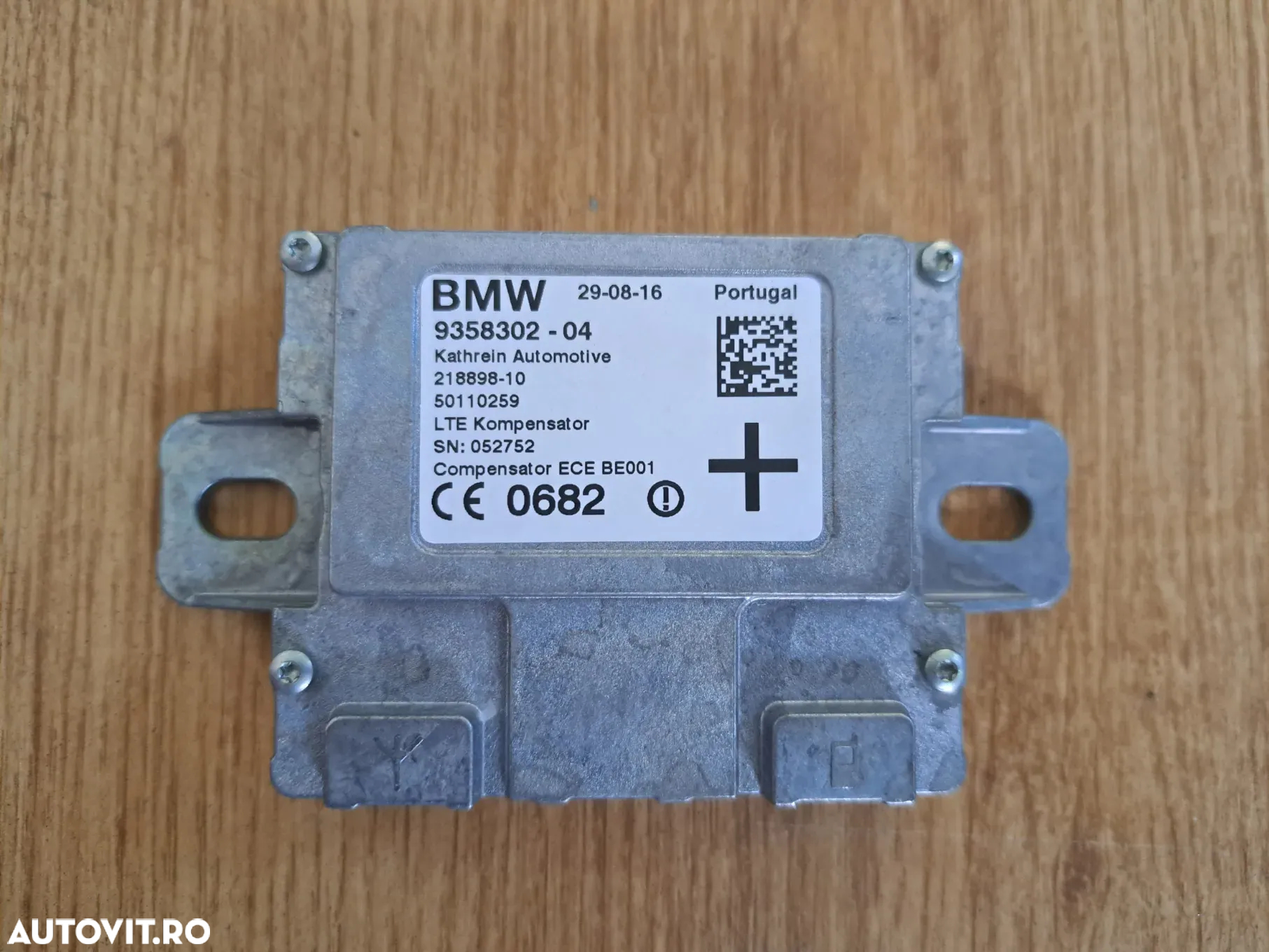 Modul ECU calculator unitate airbag senzor impact modul compensator ECE kompensator LTE originale BMW G30 G11 G12 - 5