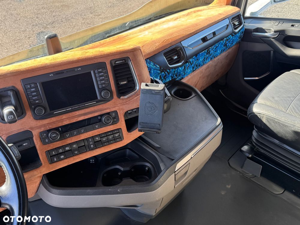 Scania S500 / Automat / Full AiR / Retarder / ACC / Led / TV / 2 Zbiorniki / Stan BDB / z Francji - 30