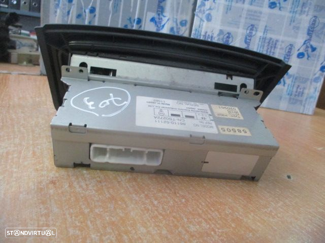 Radios 8611052111 TOYOTA YARIS VERSO 2004 1.4D4D 75CV 5P CINZA - 2