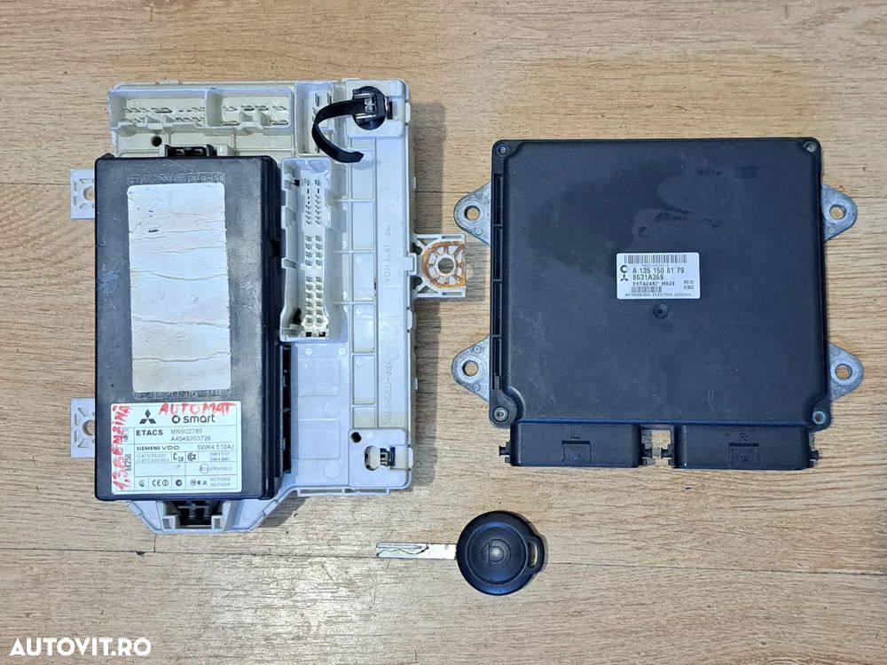Ki set pornire compus din Cheie cu cip Calculator confort Panoiu sigurante cu imobilizator so Calculator motor Originale Mitsubishi Colt 6 1.3i Smart Forfour 454 1.3 benzina - 1