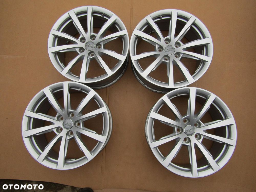 4x JAK NOWE Felgi Aluminiowe 18 Audi A4 B6 B7 B8 A5 8T A6 C6 C7 C8 A7 A8 Q3 Q5 Q7 SEAT SKODA VW BMW 8 j 5x112 ET29 piasta 66,6 mm + czujniki TPMS / STAN IDEALNY - 11