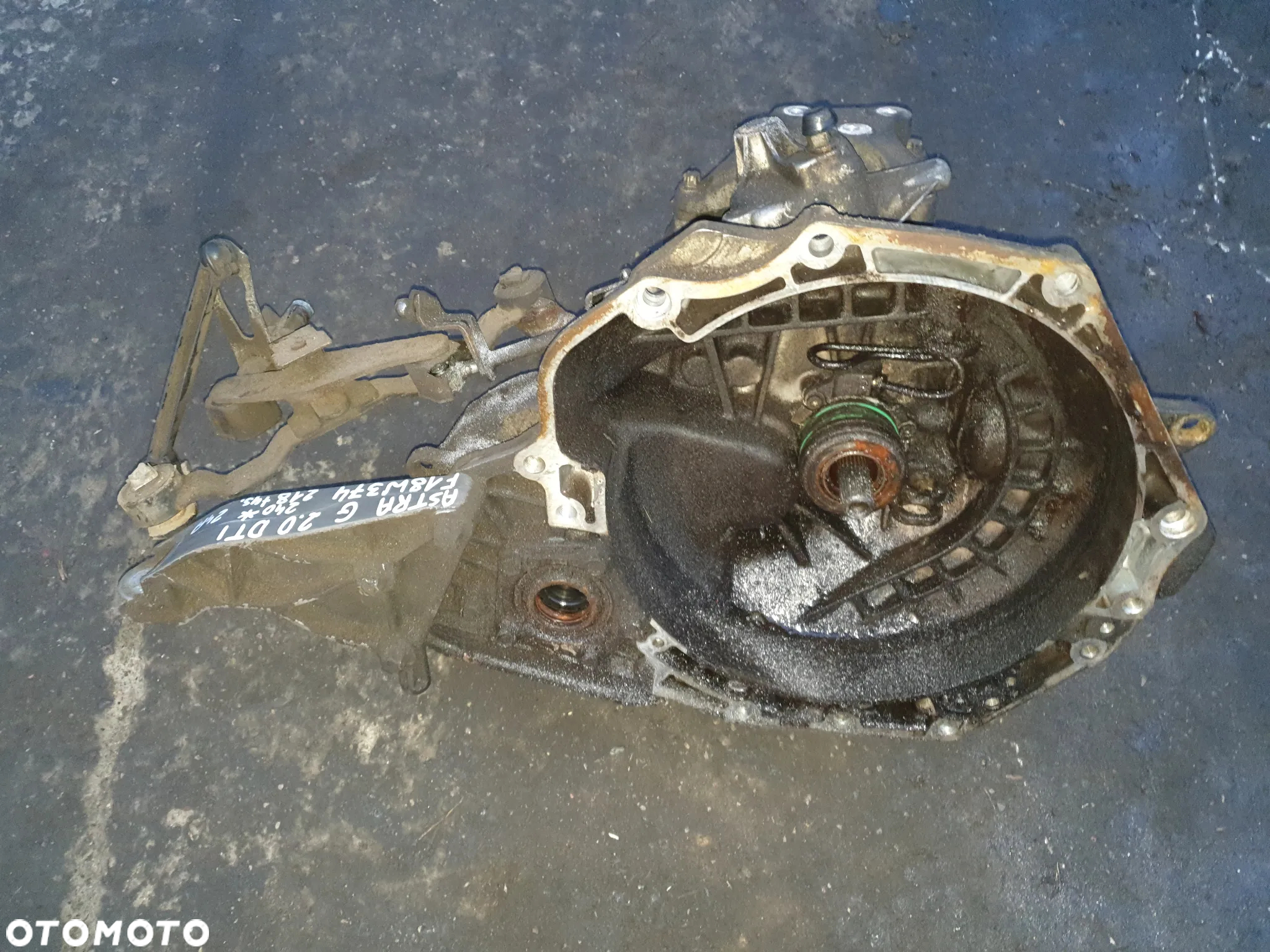 SKRZYNIA BIEGÓW MANUALNA OPEL ASTRA II G 2.0 DTI F18W374 - 4