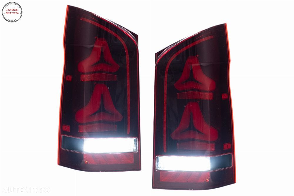 Stopuri LED Mercedes V-Class W447 (2014-2024) modelele cu o Usa Spate Semnal Dinam- livrare gratuita - 15