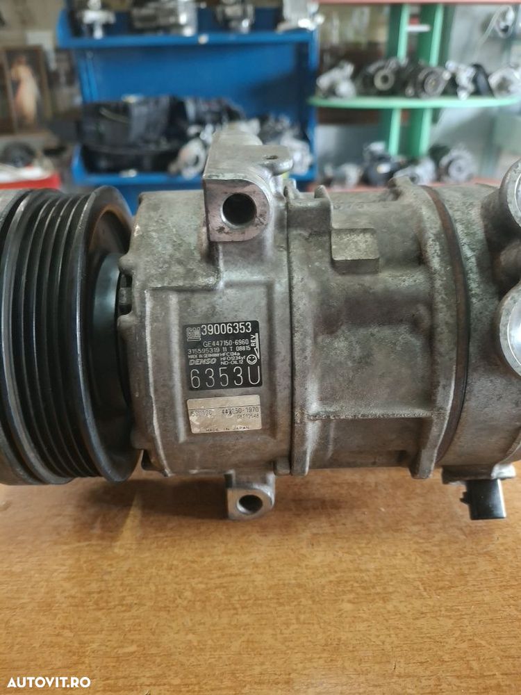 Compresor aer condiționat Opel Corsa E 1.2 1.4 benzină - 3