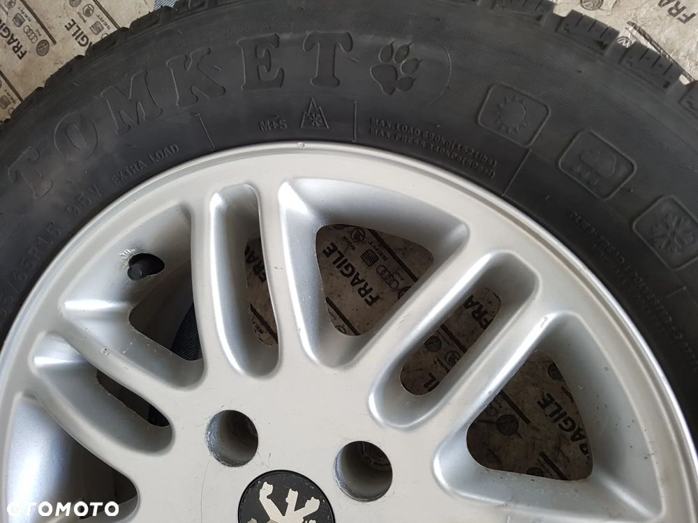 KOŁA CAŁOROCZNE CITROEN C4 BERLINGO PEUGOT 407 PARTNER 4X108 6JX15 195/65R15 - 16