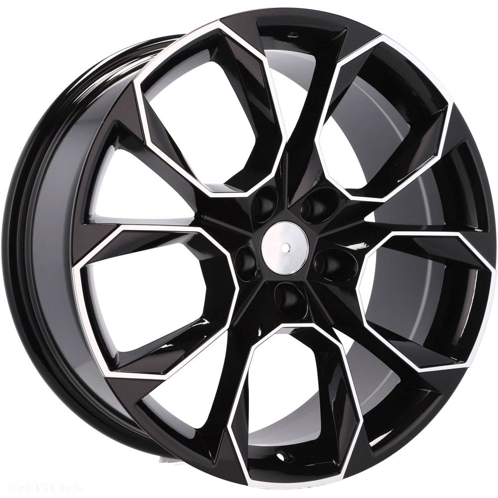 4x Felgi 19 m.in. do SEAT Leon SKODA Elroq Enyaq Octavia Scout Superb VW Golf Tiguan - SK516 (IN5474 - 2