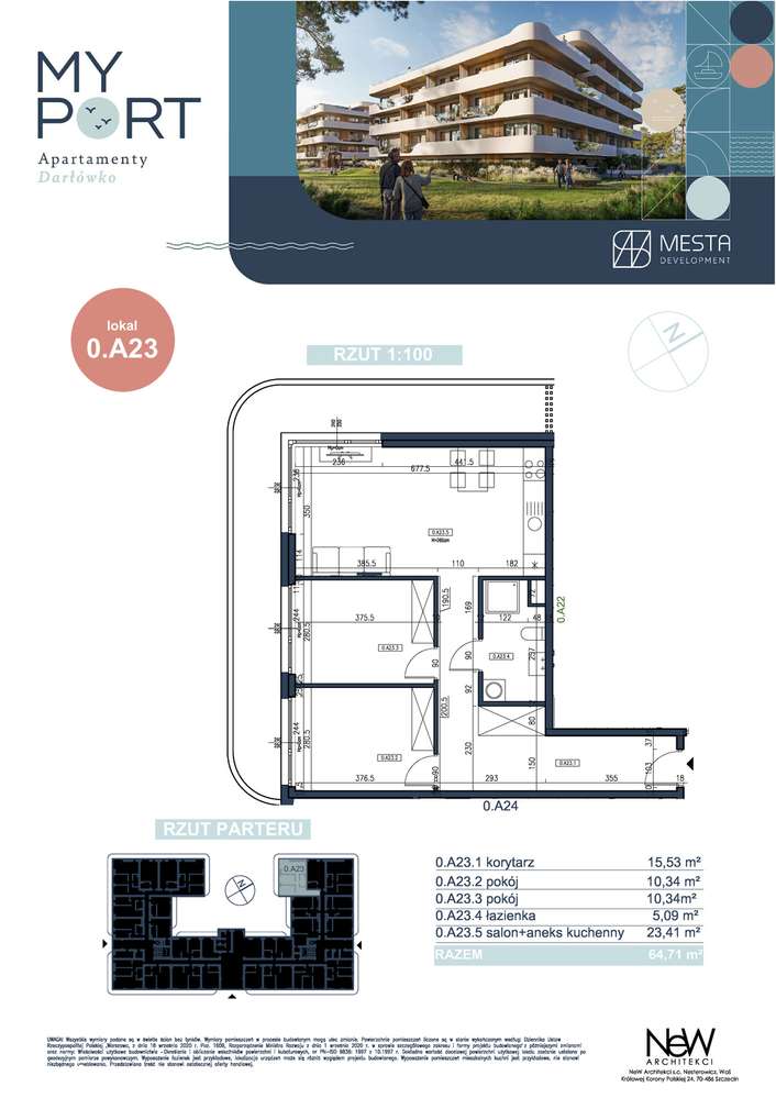 MyPort Apartamenty Darłówko - 0.A23