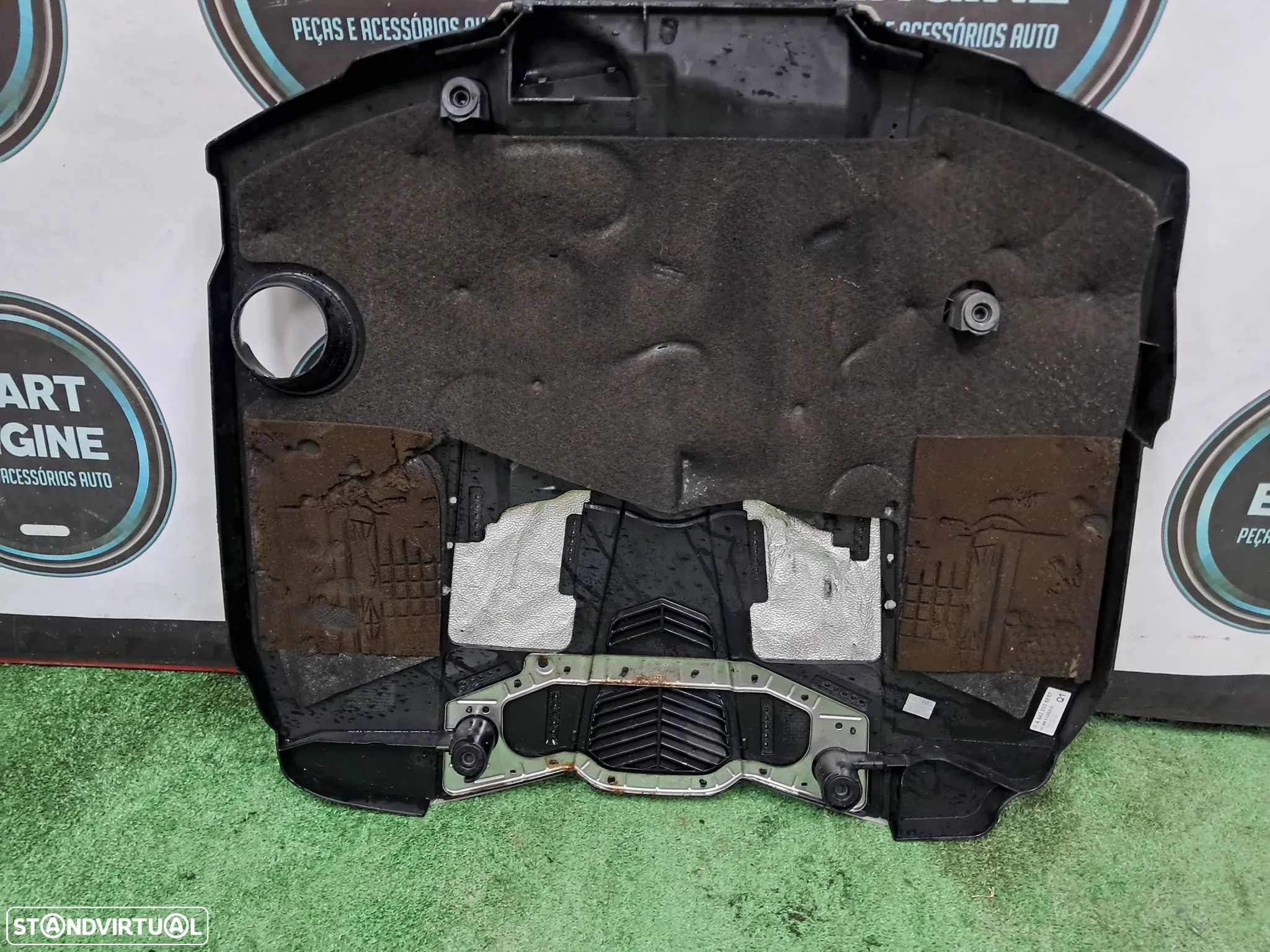 Tampa do motor Brindagem Mercedes 350 CDI Classe C W204 Classe E W212 W207 CLS W218 2010-2014 - 2