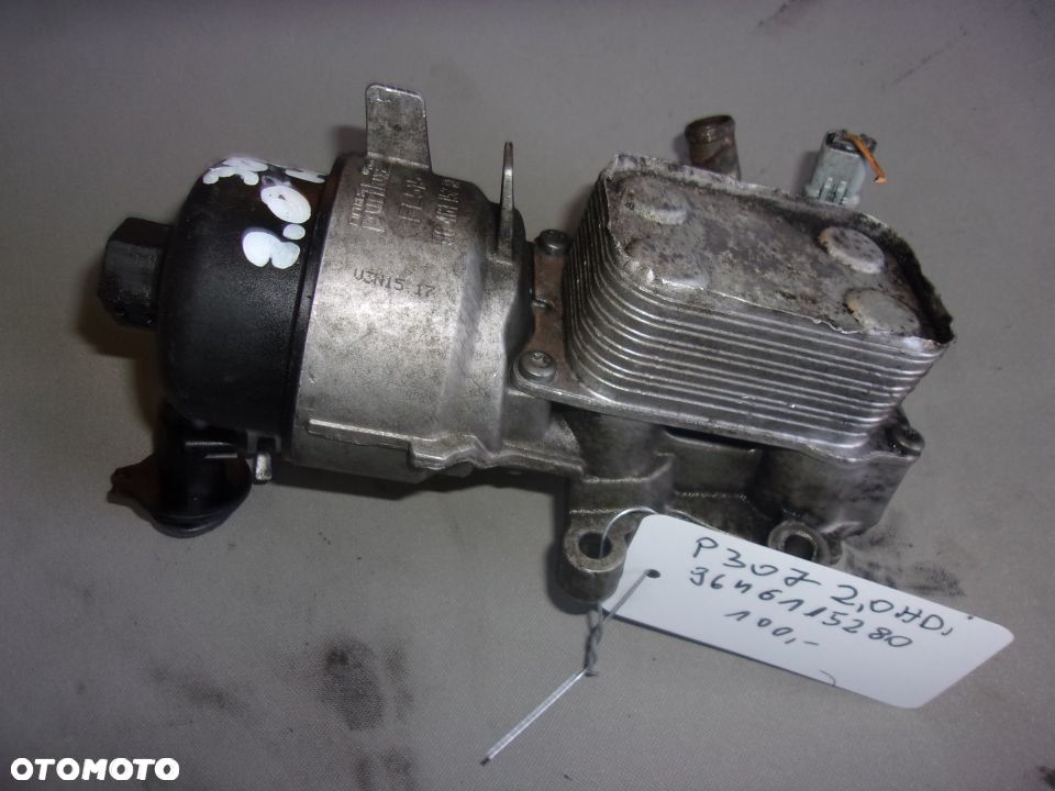 PODSTAWA FILTRA OLEJOWEGO PEUGEOT 307 2.0 HDI - 1