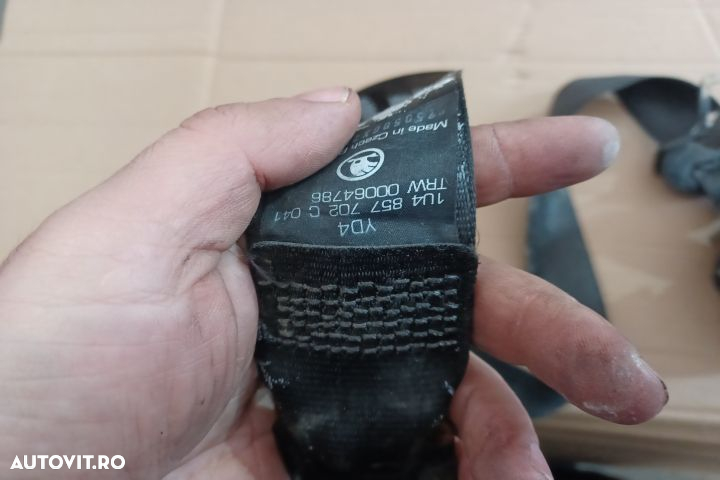 Centura siguranta fata dreapta 1U4857702C041 Skoda Octavia 1 [facelif - 3