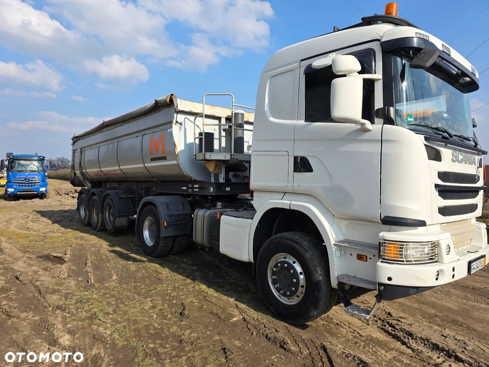 Scania G 450 4x4 Naczepa Stalowa Termo 26m4 - 3