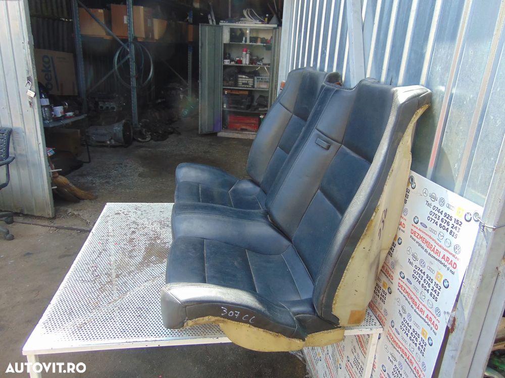 Bancheta spate peugeot 307cc cabrio banchete spate sezut spatar - 2