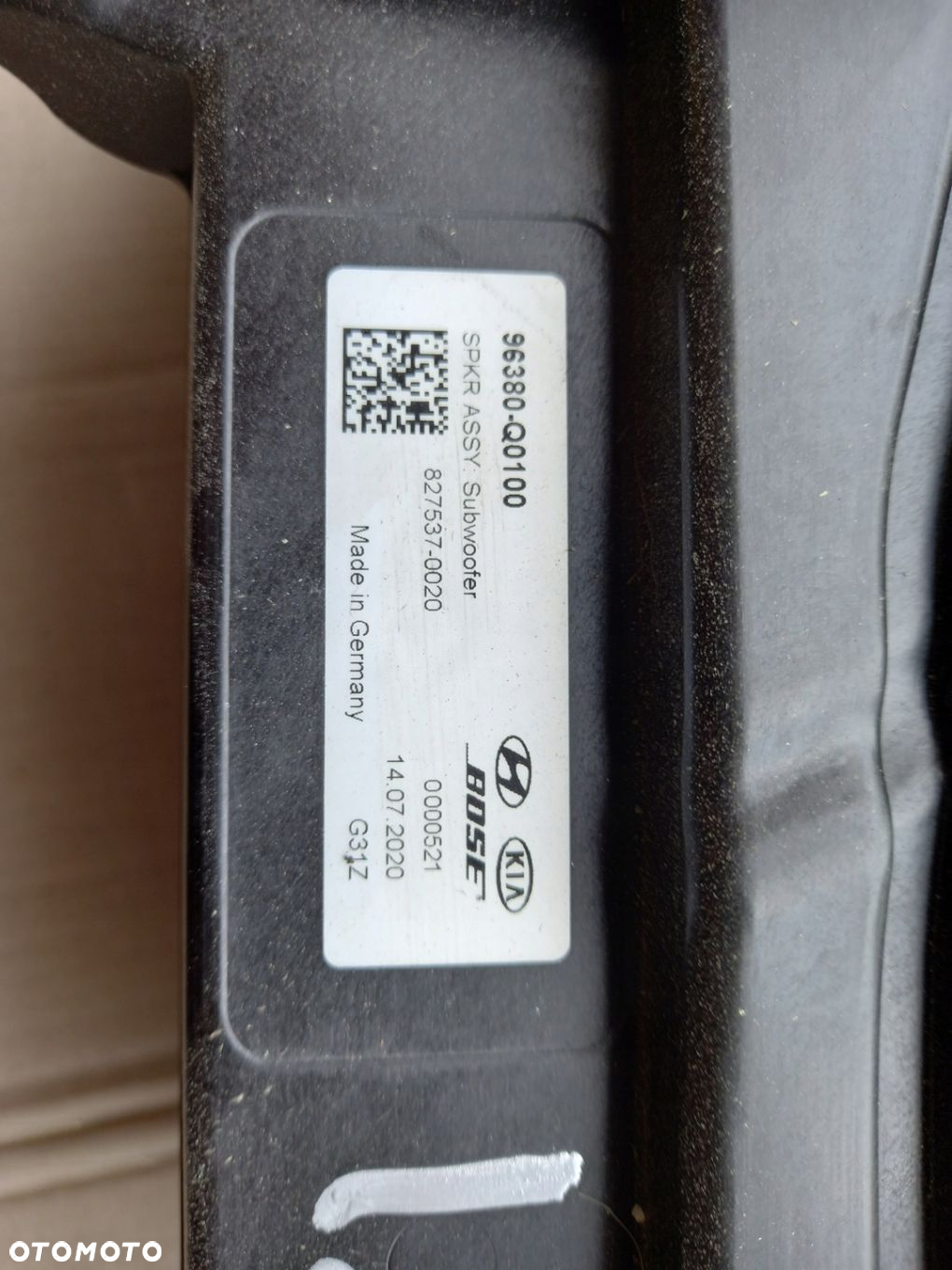 HYUNDAI I20 III 2020- SUBWOOFER SUBUFER GŁOŚNIK - 2