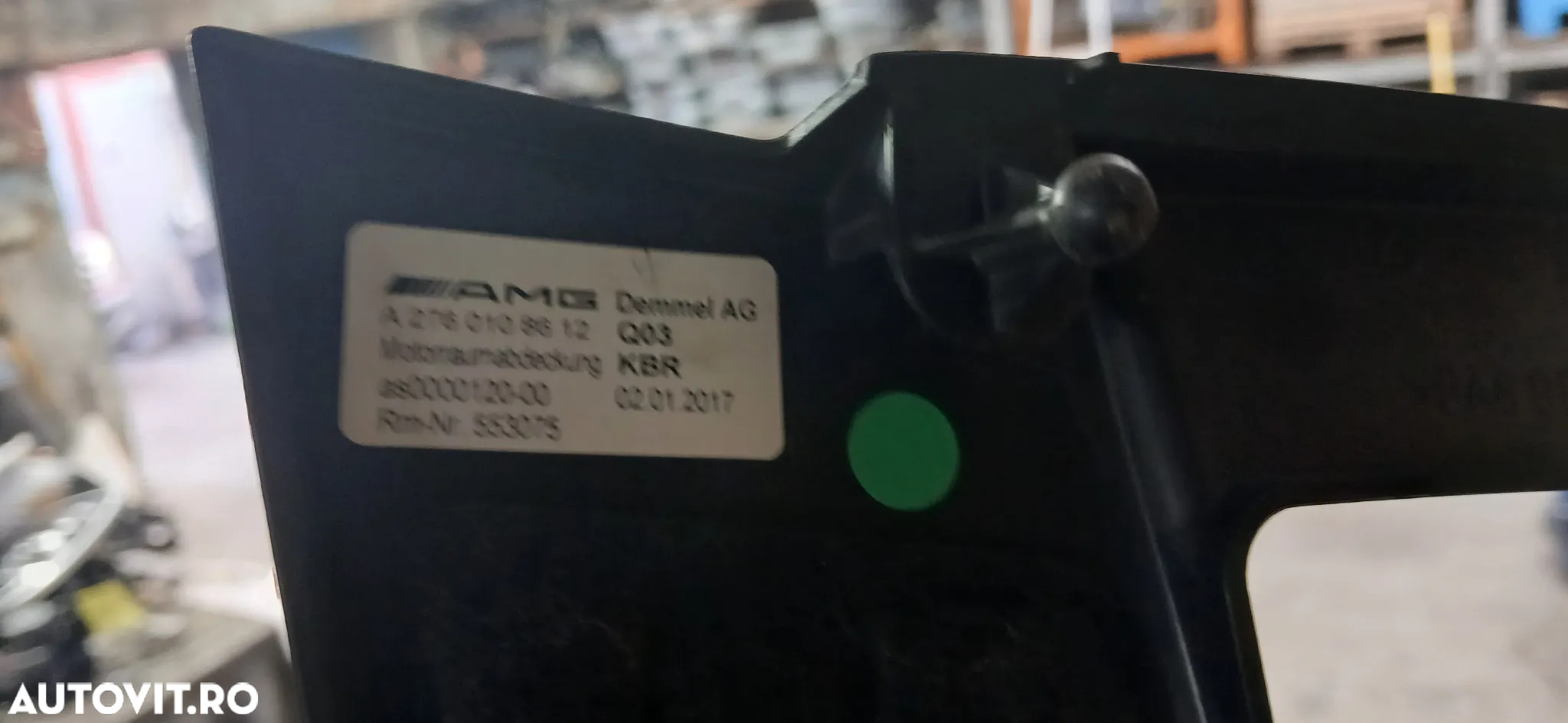 Capac motor Mercedes C43 AMG 3.0 v6 367 cp 2017 - 3