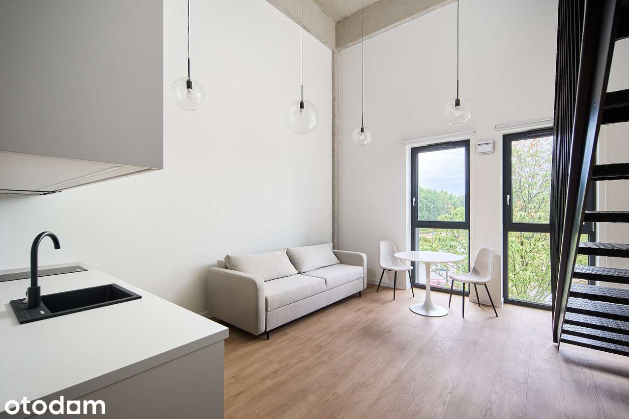 Studio z Antresola|1 miesiąc - 800 zł|Co-working|Fitness|Pet Friendly