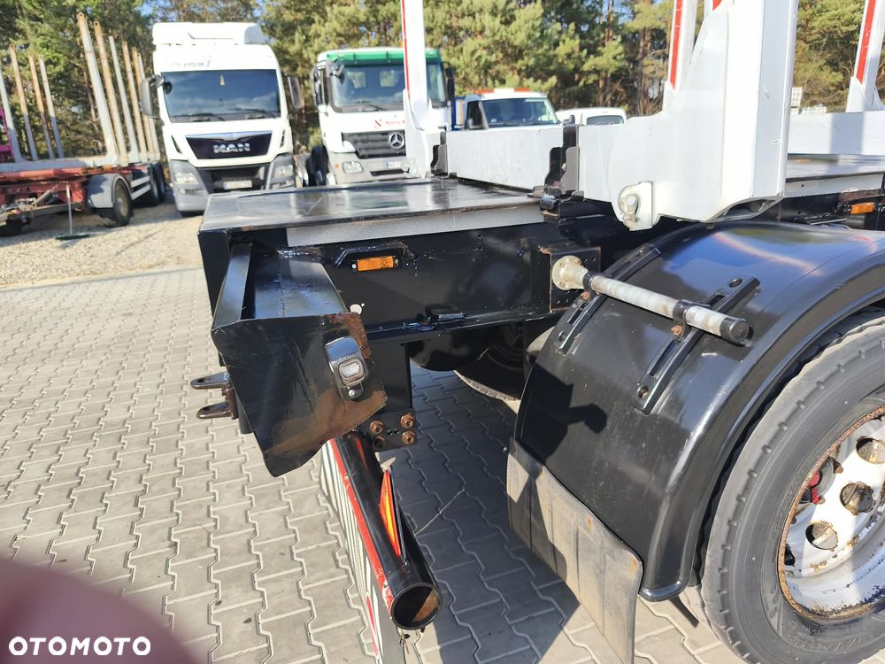 Schmitz Cargobull PAVIC 3 osiowa 2018 rok kłonicowa do drewna lasu drzewa SAF bębny bliźniaki - 9