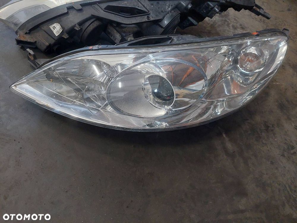 KOMPLETNY PRZÓD MASKA ZDERZAK BŁOTNIKI LAMPY BELKA PEUGEOT 407 I EZRC - 3