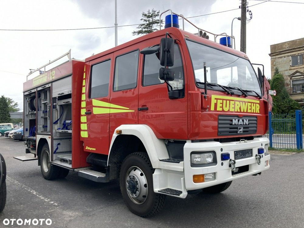 MAN MAN 15,250 Straż pożarna gaśnicza 9-osobowa 4X4 Wóz strażacki 2003 - 13