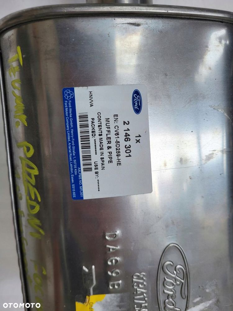 tłumik ford focus mk3 c-max 1.0 ecoboost - 5