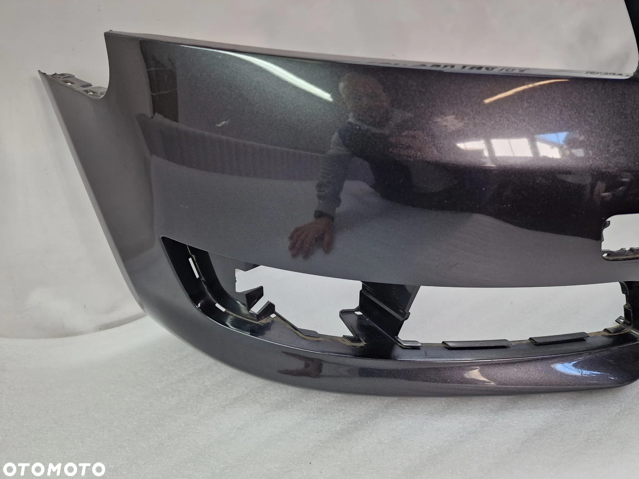 AUDI A3 8P / 8P0 LIFT 08-12 ZDERZAK PRZEDNI PRZÓD , KOLOR GRAFITOWY BEZ PDC I BEZ SPRYSKÓW , NR 8P0807437H , NR AUKCJI NZ1385 - 4
