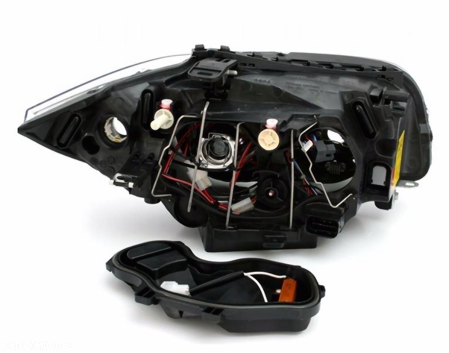 LAMPY Reflektory BMW E87 E81 2004-2011 BIAŁE RINGI LED DEPO - 6
