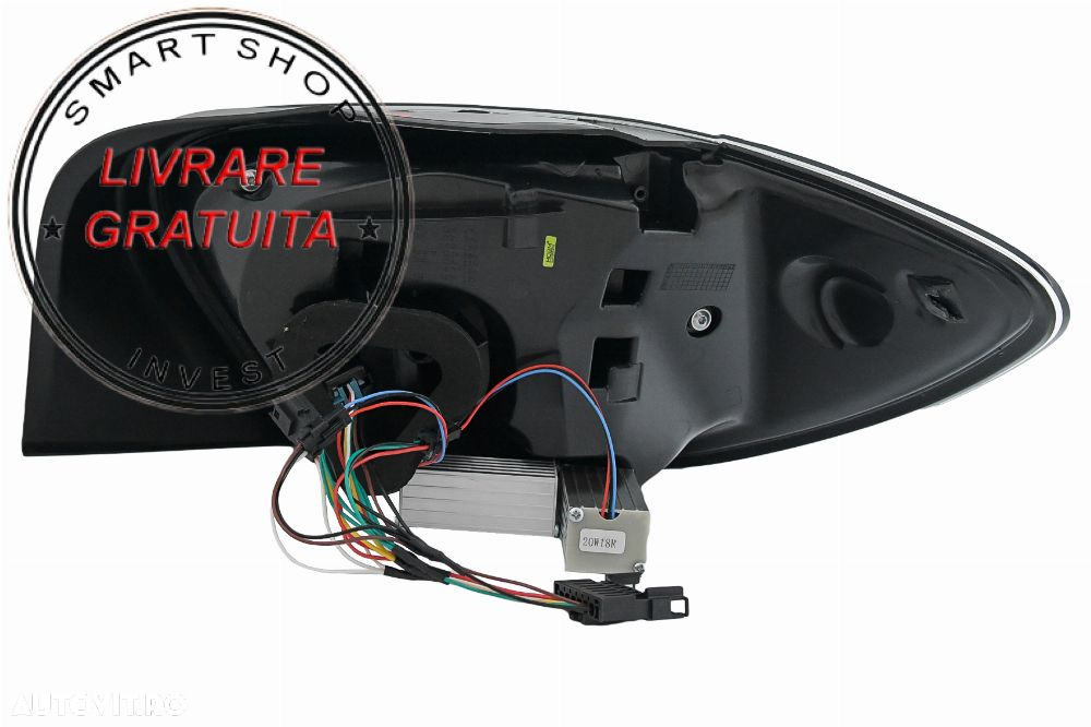 Stopuri LED Mercedes A-Class W176 (2013-08.2015) Facelift Design Fumurii cu Semnal- livrare gratuita - 22